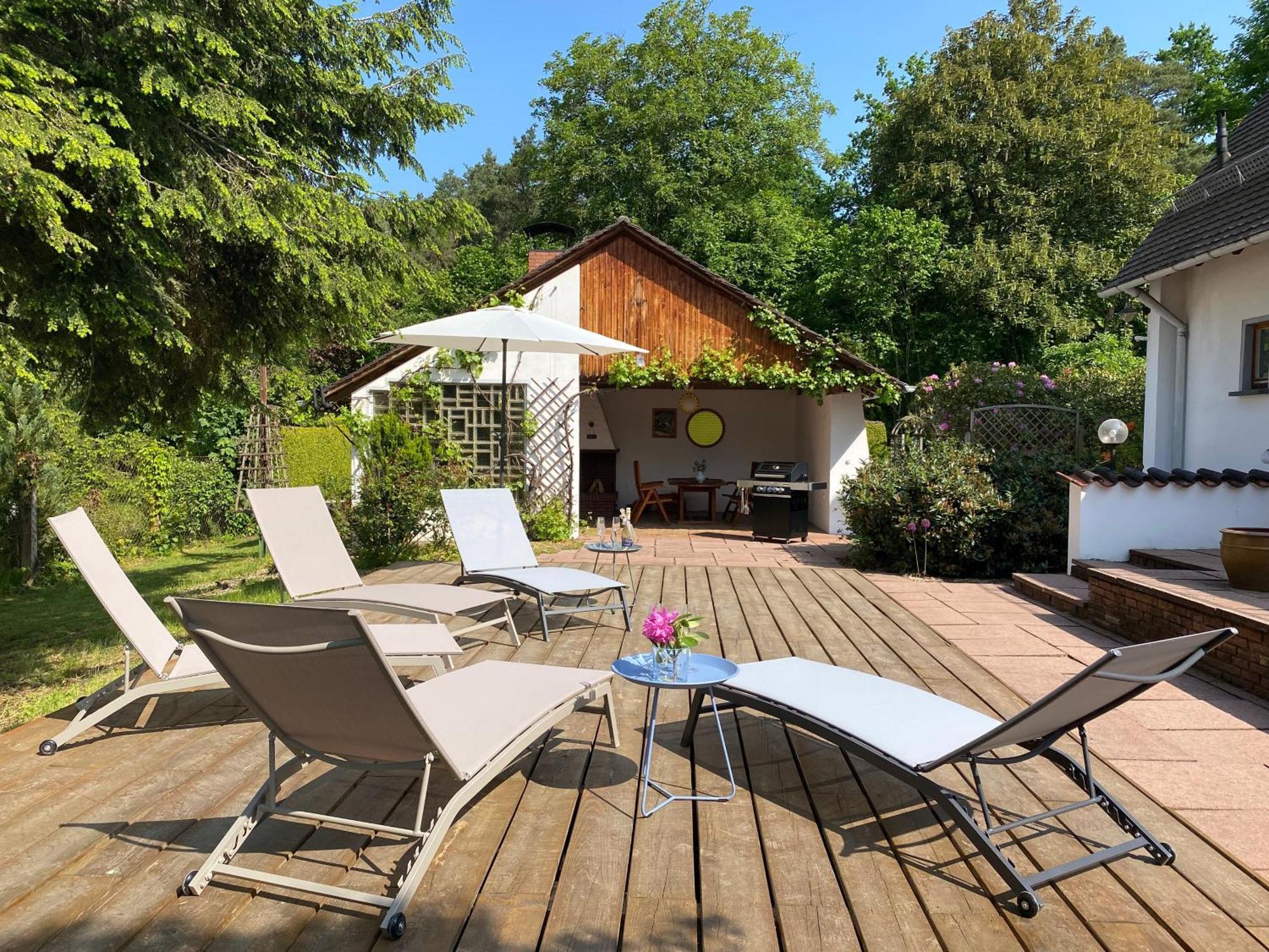 Messe- und Ferienhaus Gertraud am Ludwigskanal in Wendelstein Exterior foto
